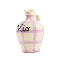 Best Puglia Lilac Stripe Oil Bottle, 250ml Jugs & Bottles|Tableware Brands