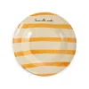 Discount Puglia "Penne Alla Vodka" Yellow Stripe Pasta Bowl, 29cm Crockery & Dinnerware|Bowls