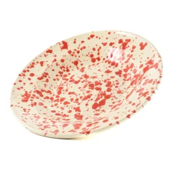 Best Puglia Red Splatter Pasta Bowl, 29cm Italian Ingredients|Crockery & Dinnerware