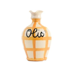 Hot Puglia Yellow Stripe Oil Bottle, 250ml Jugs & Bottles|Tableware Brands