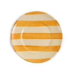 Sale Puglia Yellow Stripe Side Plate, 19cm Plates|Crockery & Dinnerware