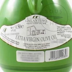 New Puglian Extra Virgin Olive Oil in Green Terracotta Bottle, 500ml Ingredients Brands|Oil, Vinegar & Dressings