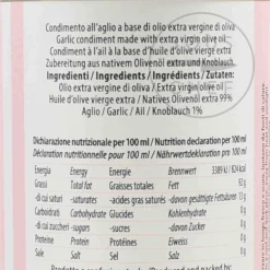 Online Puglian Garlic Extra Virgin Olive Oil In Tin, 250ml Ingredients Brands|Italian Ingredients