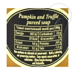 Sale Pumpkin and Truffle Puree, 180g Ingredients Brands|Italian Ingredients