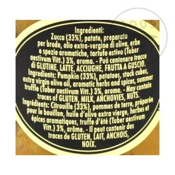 Sale Pumpkin and Truffle Puree, 180g Ingredients Brands|Italian Ingredients