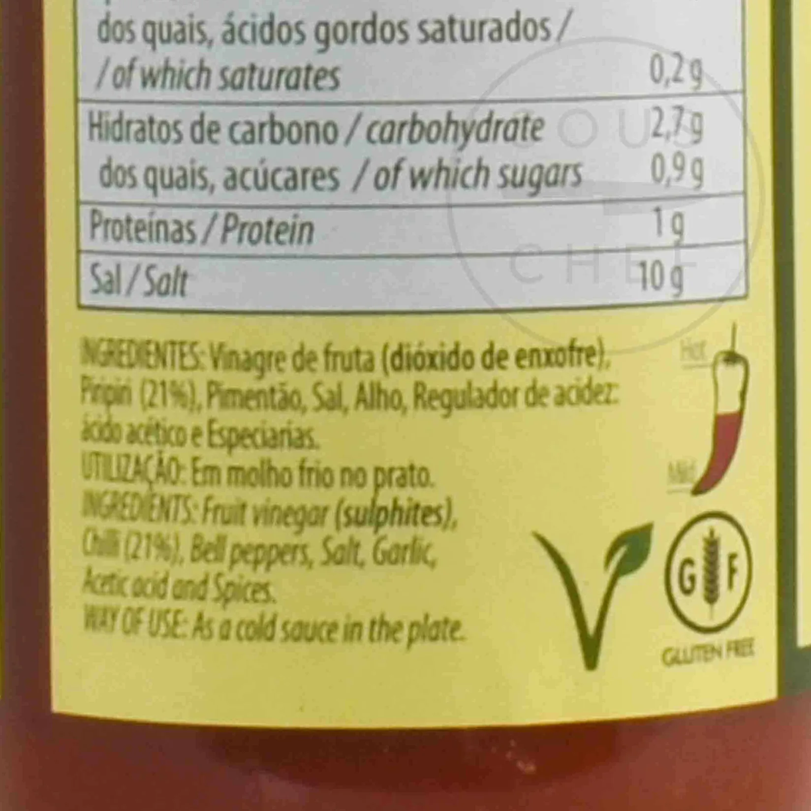 Outlet Quinta D'Avo Peri-Peri Sauce, 95ml Ingredients Brands|Sauces & Condiments