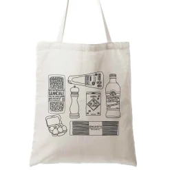Online Carbonara Organic Cotton Tote Bag Tableware Brands