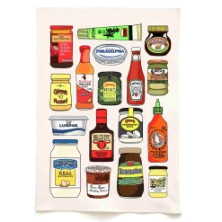 Discount Condiments Organic Cotton Tea Towel Kitchen Textiles & Clothing
