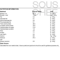 Sale Banana Puree, 1 Litre Ingredients Brands|Drinks