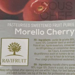 Clearance Morello Cherry Puree, 1 Litre Ingredients Brands|Drinks