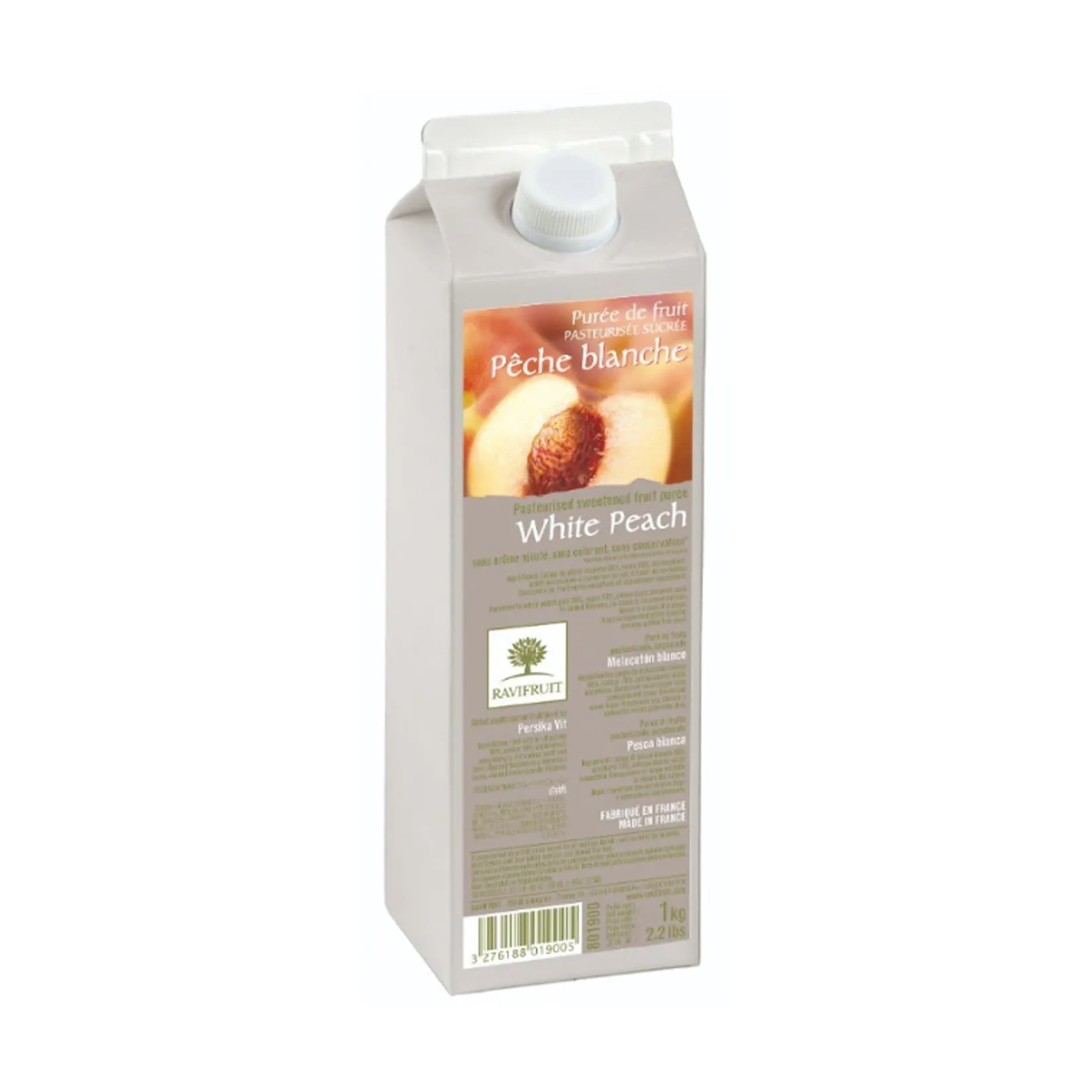 Hot White Peach Puree, 1 Litre Ingredients Brands|Drinks