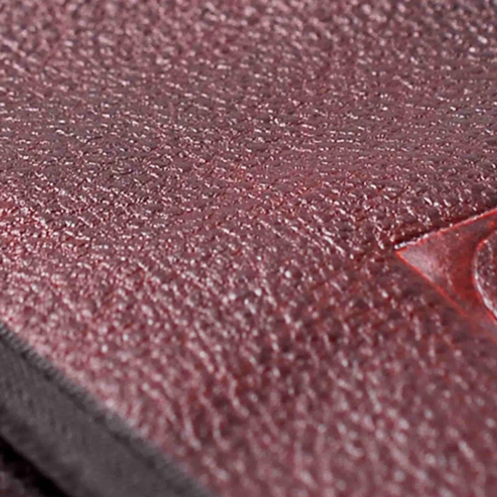 Discount Red Buffalo Leather Knife Roll, 6 Slots Kitchen Knives