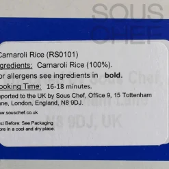 New Carnaroli Rice, 1kg Pasta, Rice & Beans|Ingredients Brands