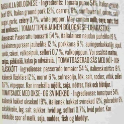 Clearance Ragu alla Bolognese Sauce, 340g Italian Ingredients|Sauces & Condiments