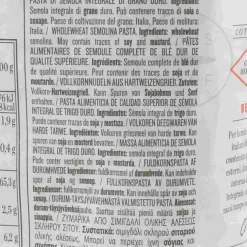 Discount Wholemeal Fusilli, 500g Italian Ingredients|Pasta, Rice & Beans