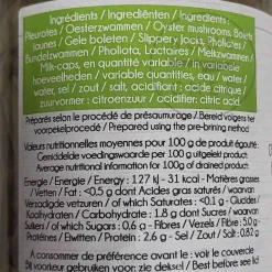 Outlet Mixed Forest Mushrooms, 185g Ingredients Brands|French Ingredients