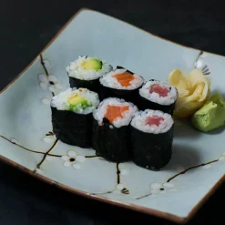 Hot Sakura Blossom Square Plate Tableware Brands|Japanese Ingredients