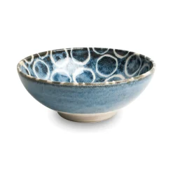 Online Sakuru Bowl, Blue, 21.5cm Japanese Ingredients|Japanese Tableware