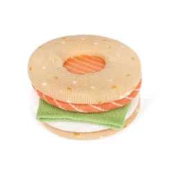 Salmon Bagel Socks Tableware Brands