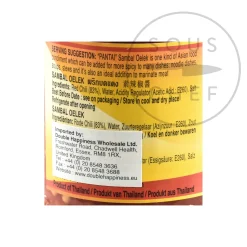 Sambal Oelek, 227g Ingredients Brands|Southeast Asian Ingredients