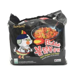 Clearance Hot Chicken "Korean Fire Noodles", 5 x 140g Ingredients Brands|Korean Ingredients