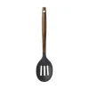 Online Carbonized Ash & Silicone Slotted Spoon, 31cm Kitchen Tools & Utensils
