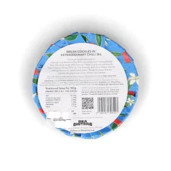 Sale x Poon's Limited Edition Welsh Cockles in Chilli Oil, 115g Tinned Fish & Seafood|Ingredients Brands