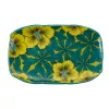 Clearance Porcelain Gold Floral Rectangular Platter, 32cm Tableware Brands|Japanese Ingredients