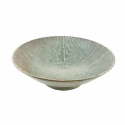 Hot Senkei Shallow Bowl, Green, 24cm Tableware Brands|Japanese Ingredients