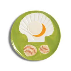 Online Set of 4 Assorted Seafood Side Plates, 16cm Plates|Crockery & Dinnerware