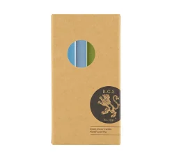 Best Set of 6 Blue Green Assorted Candles Table Setting|Tableware Brands