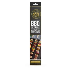Best Set of 5 Heavy Duty Kebab BBQ Skewers, 53cm Middle Eastern Ingredients|Bbq & Smoking