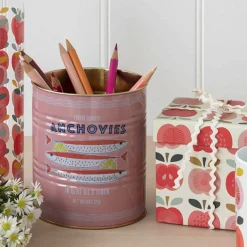 Outlet Set of 2 Mackerel & Anchovies Utensil Jars Tableware Brands