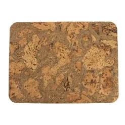Online Set of 4 Marbled Cork Rectangle Placemats, 40cm Tableware Brands