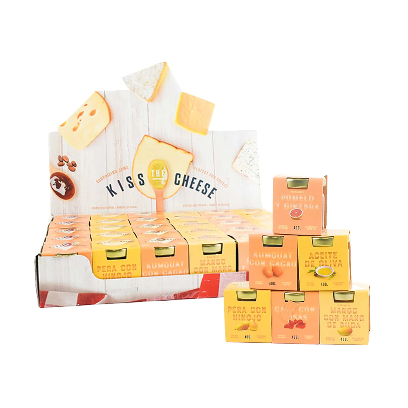 Clearance Set of 30 Mini Jams for Cheese, 40g Ingredients Brands|Spanish Ingredients