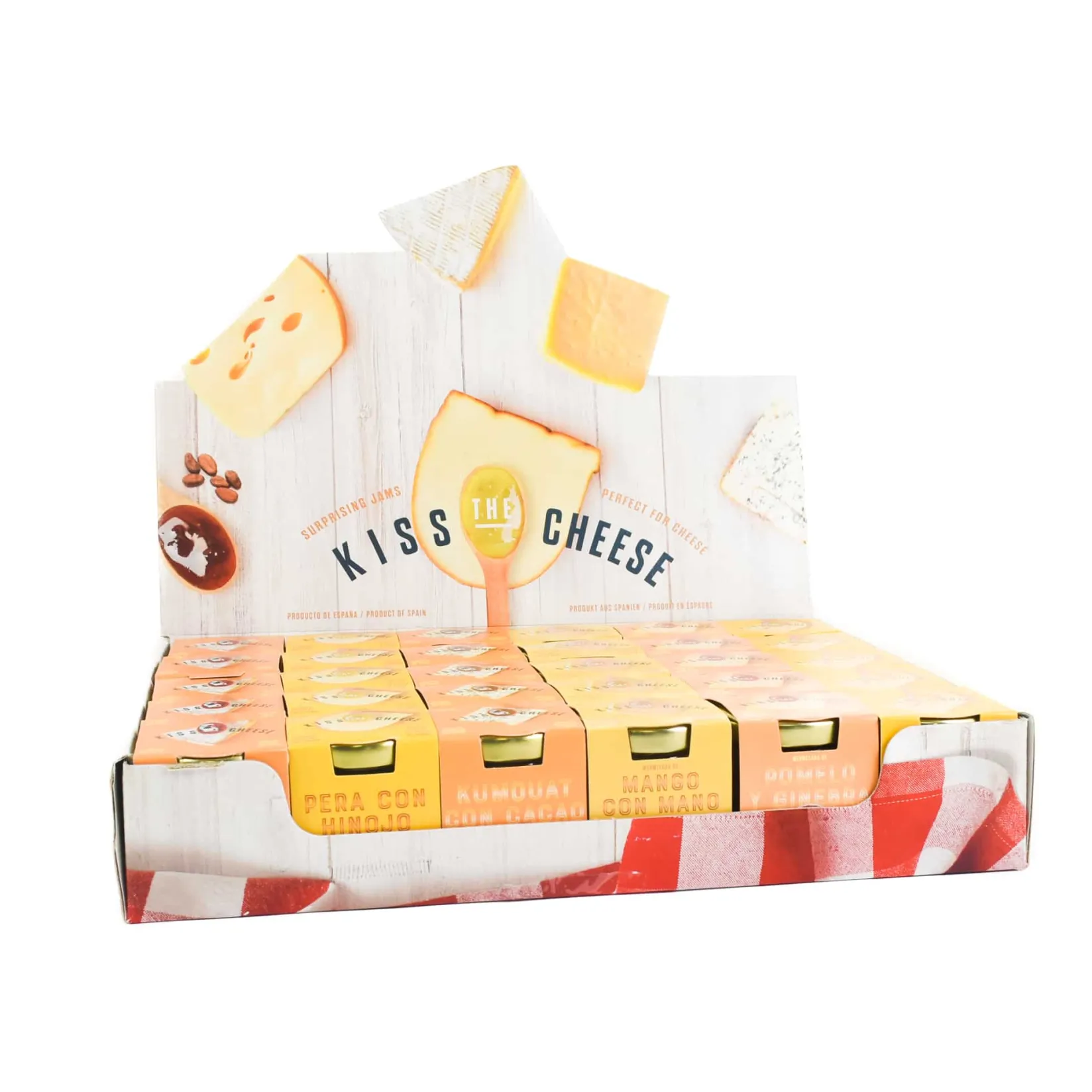 Clearance Set of 30 Mini Jams for Cheese, 40g Ingredients Brands|Spanish Ingredients