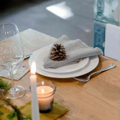 Clearance Set of 2 Natural Linen Napkins Table Setting|Kitchen Textiles & Clothing