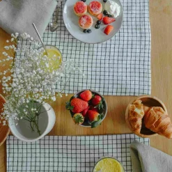 Clearance Set of 2 Natural Linen Napkins Table Setting|Kitchen Textiles & Clothing