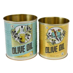 Online Set of 2 Olive Oil Utensil Jars Tableware Brands