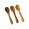 Discount Set of 3 Olive Wood Mini Spoons Tableware Brands|Cutlery