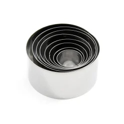 Set Of 8 Round Cutters Baking Supplies & Equipment