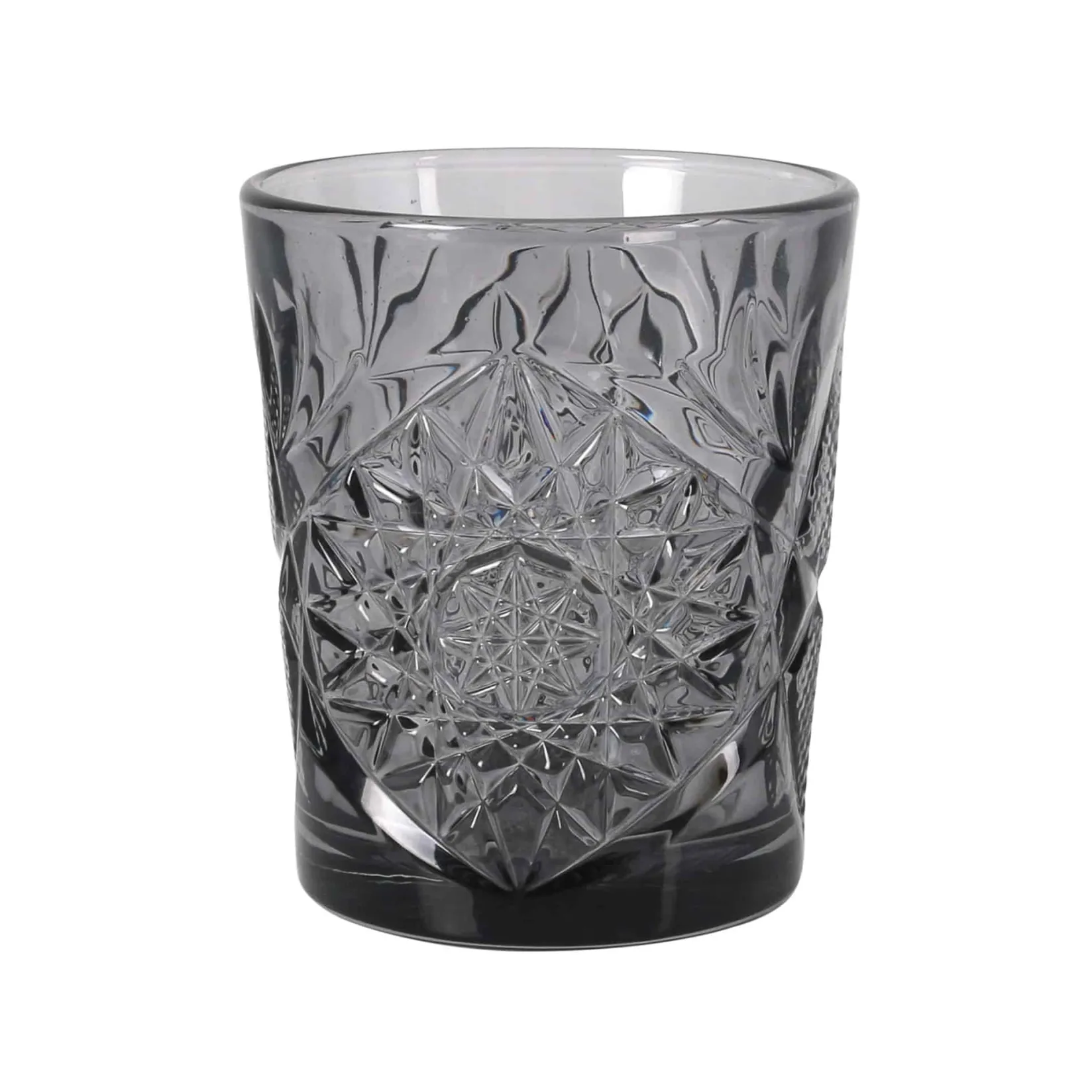 Outlet Set of 6 Smoke Hobstar Tumbler, 350ml Tableware Brands