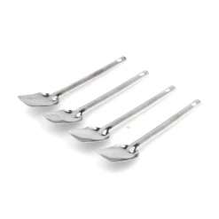 Discount Set of 100 Stainless Steel Canape Gelato Spoons Canape Supplies|Tableware Brands