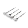 New Set of 100 Stainless Steel Canape 3-in-1 Spoons Canape Supplies|Tableware Brands
