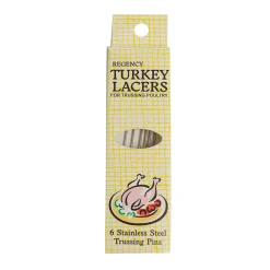 New Set of 6 Turkey Lacers, 11cm Baking Supplies & Equipment