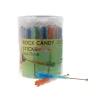 New Set of 36 Two-Tone Rock Candy Sticks Ingredients Brands|Chocolate & Sweets