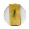 New Set of 2 Yellow Linen Napkins Table Setting|Kitchen Textiles & Clothing