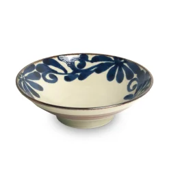 Clearance Shibuki Shallow Bowl, Blue, 24cm Tableware Brands|Japanese Ingredients