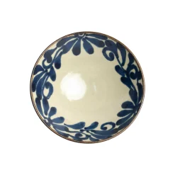 Clearance Shibuki Shallow Bowl, Blue, 24cm Tableware Brands|Japanese Ingredients