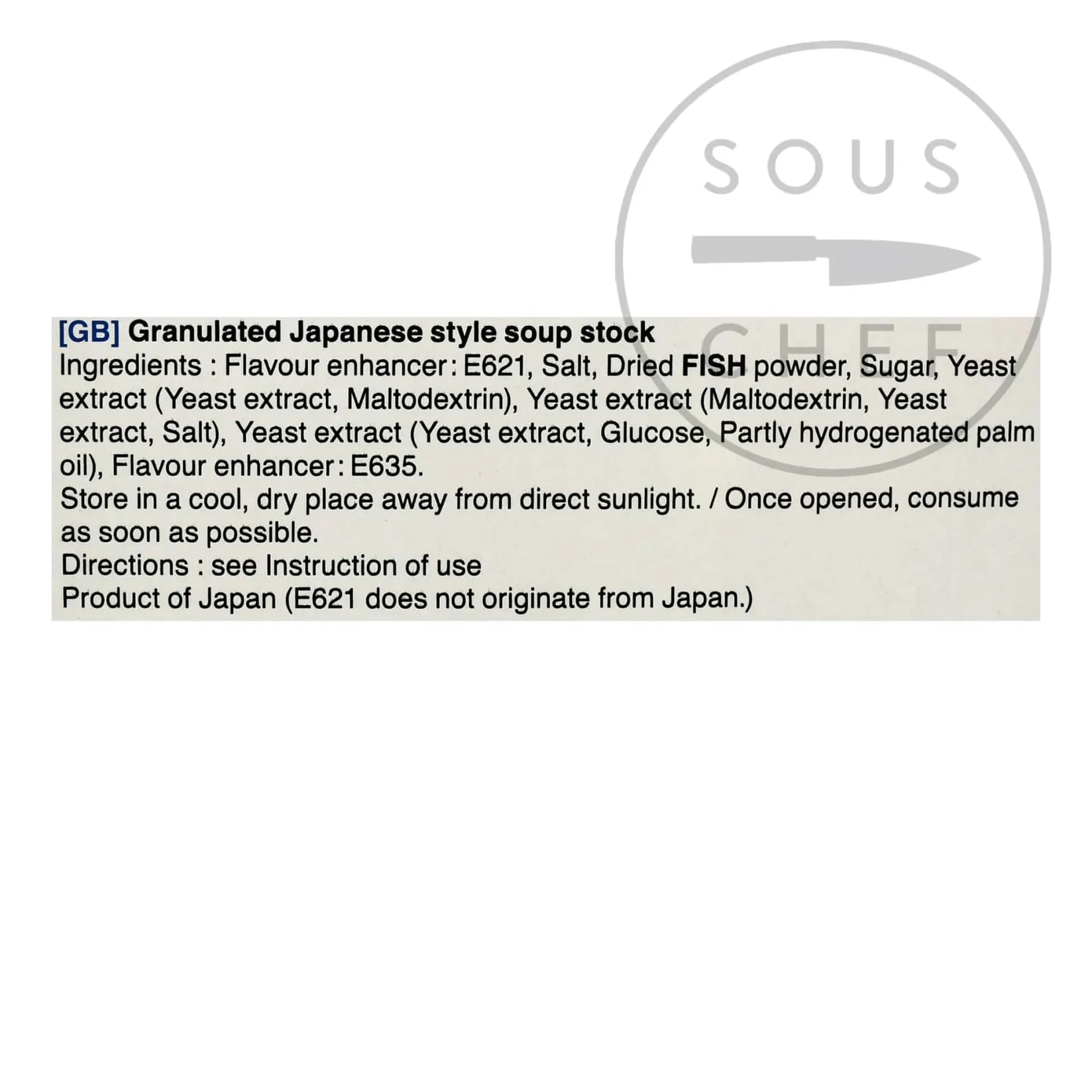 Sale Dashi No Moto Powder, 1Kg Ingredients Brands|Japanese Ingredients